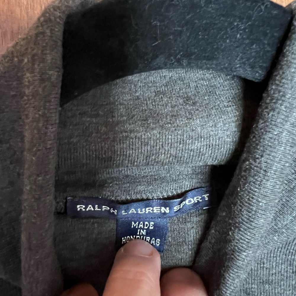 Ralph Lauren Dark Gray Turtleneck Sweater - Picture 3 of 4